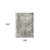 Homeroots Home Decor 9' x 12' in Gray and Beige Abstract Power Loom Area Rug