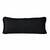 Homeroots Home Decor 20 X 20 Inches Jet Black 100% Cotton Zippered Pillow