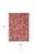 5' X 7' Red Oriental Non Skid Area Rug