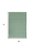 4' X 6' Blue Geometric Power Loom Non Skid Area Rug