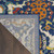 Homeroots Home Decor 8' X 10' Clasic Blue Floral Power Loom Area Rug
