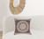 Homeroots Home Decor 20 X 20 Inches Brown and White 100% Cotton Striped Zippered Pillow