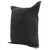 Homeroots Home Decor 20 X 20 Inches with Jet Black 100% Cotton Zippered Pillow