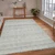 Homeroots Home Decor 8' x 12' Charcoal Geometric Flatweave Handmade Distressed Area Rug