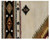 Homeroots Home Decor 5' x 8' Ivory and Black Southwestern Hand Tufted Non Skid Area Rug