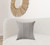Homeroots Home Decor 20 X 20 Inches Light Gray and Dark Gray 100% Wool Zippered Pillow