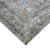 8' X 10' Ivory Gray And Rust Oriental Area Rug