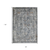 8' X 10' Ivory Gray And Rust Oriental Area Rug