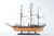 Homeroots Home Decor 24" Wood Brown 1862 CSS Alabama Hand Painted Decorative Boat