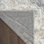 Homeroots Home Decor 8' x 10' Gray and Blue Oriental Power Loom Washable Area Rug