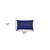 Homeroots Home Decor Set Of Two 12 x 20 Inches Sapphire Blue Polyester Zippered Pillow Cover