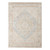 4' X 6' Tan And Gray Medallion Area Rug