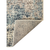 5' X 8' Ivory Blue and Gray Abstract Power Loom Area Rug