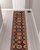 12' Red And Ivory Genuine Wool Oriental Runner Rug With Fringe