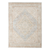 8' X 10' Tan And Gray Medallion Distressed Area Rug
