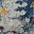 8' Gray Blue And Orange Area Rug