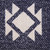 Homeroots Home Decor 14 X 36 Inches Navy and White 100% Cotton Geometric Zippered Pillow