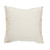 Homeroots Home Decor 20 X 20 Inches Beige and Ivory Jute Striped Zippered Pillow with Fringe