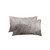 Homeroots Home Decor 12 X 20 X 5 Inches Gray Cowhide Pillow 2 Pack