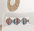 Homeroots Home Decor 14 X 36 Inches White Red Blue Orange and Green 100% Cotton Geometric Zippered Pillow