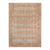 6' X 8' Beige Orange And Teal Southwestern Area Rug