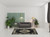 6' X 9' Cream Damask Power Loom Area Rug Polypropylene