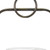 Set of Two Bronze Metal And Glass Tabletop Hurricane Candle Holders