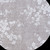 Homeroots Home Decor 5 Feet Round Oriental Non-Skid Area Rug, Gray and White