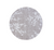 Homeroots Home Decor 5 Feet Round Oriental Non-Skid Area Rug, Gray and White
