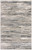 4' X 6' Cream Abstract Distressed Area Rug