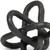 Petite Black Metal Chain Link Sculpture - 808230026568