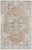 4' X 6' Gold Oriental Power Loom Washable Area Rug