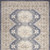Homeroots Home Decor 9' x 12' Blue Geometric Distressed Area Rug