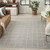 Homeroots Home Decor 9' x 12' Gray Geometric Area Rug