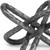 Silver Metal Chain Link Sculpture - 808230025691