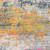 8' Orange Pink And Gray Area Rug