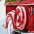 Homeroots Home Decor Set of 2 Merry Christmas Vintage Red Car Throw Pillow Covers, 18x18 Inches, Set of 2