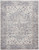 Homeroots Home Decor 9' X 12' Gray Floral Power Loom Distressed Area Rug