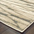 Homeroots Home Decor 6' x 9' Ivory Sand and Ash Abstract Power Loom Stain Resistant Area Rug