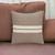 Homeroots Home Decor 20 X 20 Inches Brown Striped Cotton Zippered Pillow