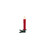 Set of Twentyfour Red Flameless Christmas Clip On Taper Candle Plastic