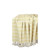 Yellow Woven Cotton Striped Throw Blanket - 606114638926