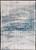 Homeroots Home Decor 5' x 7' Blue and Gray Abstract Non Skid Area Rug