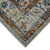 2' X 3' Gray Rust And Blue Area Rug