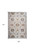 5' X 8' Gray and Gold Floral Area Rug