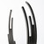 Contemporary Black Metal Sculpture - 808230026612