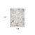 Homeroots Home Decor 9' x 12' Geometric Distressed Stain Resistant Area Rug, Gray Blue Taupe and Cream