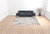 Homeroots Home Decor 9' x 12' Geometric Distressed Stain Resistant Area Rug, Gray Blue Taupe and Cream