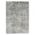 Homeroots Home Decor 5' x 8' Gray and Orange Abstract Power Loom Area Rug