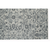 5' X 8' Charcoal And Ivory Floral Area Rug